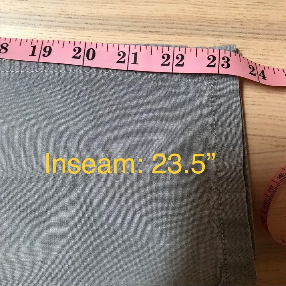 Gap Broken-in Straight Chambray in Gun Powder-00Petite - Picture 7 of 8